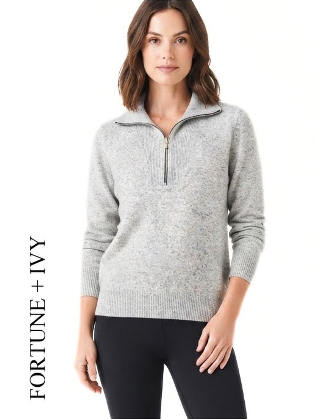 ⚡️Free With Purchase⚡️
Fortune + Ivy • Women’s Gray Sweater